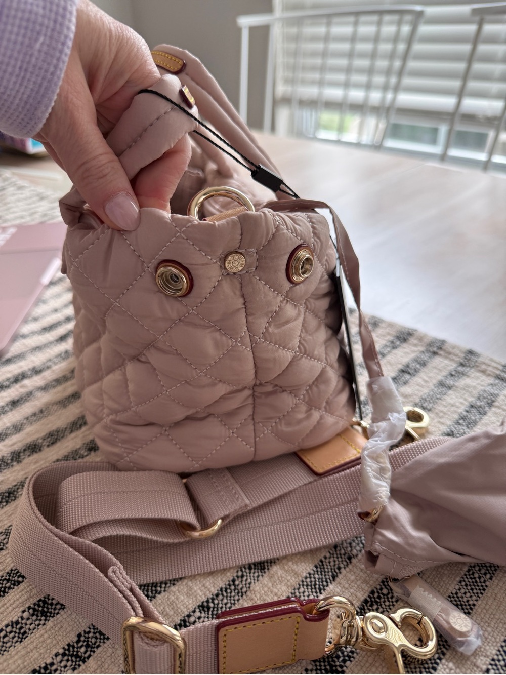 MZ Wallace City Pink Mini City Tote - Picture 9 of 11